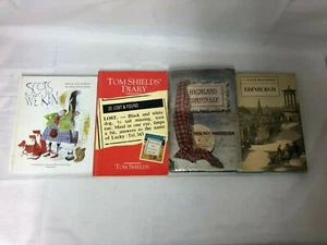 4x Scotland Books Tom Shield's Diary Highland Constable Edinburgh Scots We Ken - Imagen 1 de 3