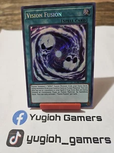 Yu-Gi-Oh Vision Fusion BLHR 1st Edition Secret Rare Light Played - Picture 1 of 1