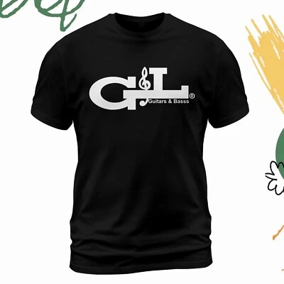 Camiseta G&L Guitars Music Logo Talla S-5XL Hecha en EE. UU. Foto 1 de 3