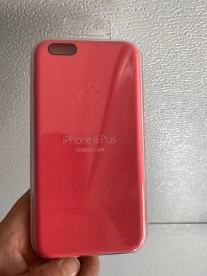 NEW Apple OEM Case for iPhone 6 PLUS & 6S PLUS Silicone Pink MGXW2ZM/A - Image 1 of 2