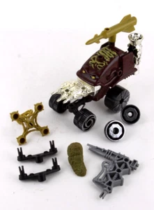 Vintage 1985 Wheeled Warriors Gun Grinner & Brain - Vehicle & Figure by Mattel - Picture 1 of 2