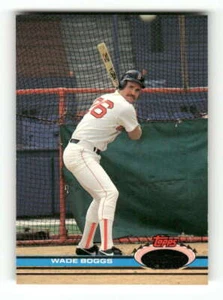 1991 Topps Stadium Club #170 Wade Boggs NM-MT+ Red Sox BXCP21 - Picture 1 of 2