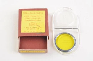 Rollei Rolleiflex Yellow Hell-Gelb 322 A37 Filter In Jewel Case - Picture 1 of 4