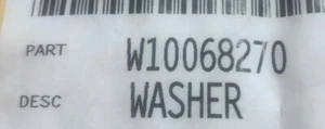 W10068270 / W11170663 Whirlpool washer - Picture 1 of 4