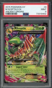 2015 PSA 9 Pokémon Ancient Origins M Sceptile EX 8/98 tarjeta como nueva - Imagen 1 de 2