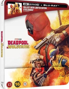 Deadpool & Wolverine (2024) 4K UHD Blu-Ray Steelbook BRAND NEW - Picture 1 of 3
