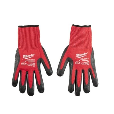 Guantes de trabajo sumergidos Milwaukee 48-22-8933 nivel de corte 3 10"/XL (1 par) Foto 1 de 4