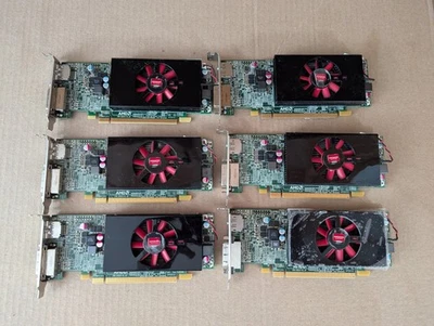 LOTE DE 6 TARJETAS DE VIDEO DELL AMD RADEON HD 8570 1GB GDDR3 DVI DISPLAYPORT LP 0YT0RH Foto 1 de 4