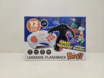 Legends Flashback Blast! Space Invaders BurgerTime 12 Games Plug & Play - NEW - Image 1 of 4