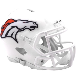 Denver Broncos White Alternate 2024 Riddell Speed Mini Football Helmet - Picture 1 of 1