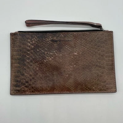 Aimee Kestenberg Crocodile Embossed Clutch - Image 1 of 4
