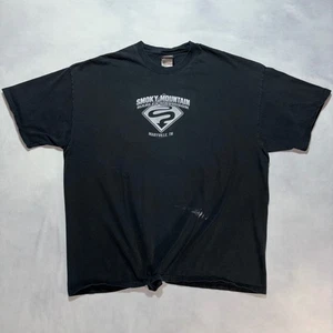 Harley Davidson T-Shirt Herren 2XL Smoky Mountains TN schwarz Motorrad Biker Y2K - Bild 1 von 9