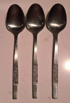 Amefa Stainless Holland Royal - 3 Soup/ Tablespoons *Original Owner * — 第 1/3 张图片