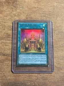 Cursed Eldland Gold Rare MGED-EN048 Misprint Yugioh - Picture 1 of 1