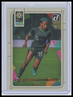 2023 Donruss FIFA Women's World Cup #125 Rasheedat Ajibade - Image 1 of 2