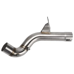 Motorcycle Exhaust Middle Tube Stainless Steel Part For F750GS F850GS 2018-2 - Picture 1 of 22