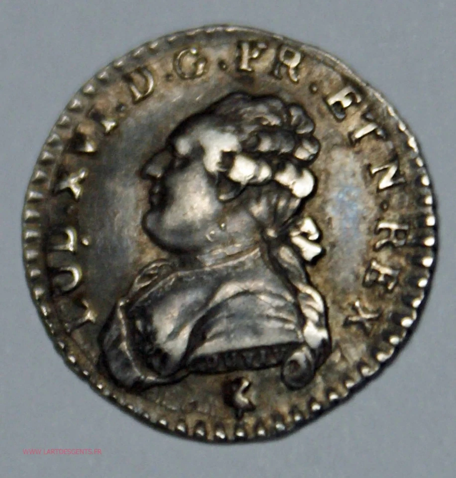 (FR1) Vingtième 1/20 d'Ecu 1782 PARIS TTB+, Louis XVI BUSTE FORT, lartdesgents.f - Photo 1/2