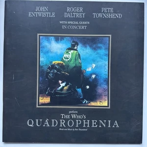 The Who's Quadrophenia 1996 Tour Konzertprogramm/Buch mit Ticket und Pass! - Bild 1 von 4