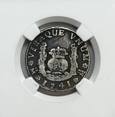 1741MO MF Mexico 2 Reales VF Details NGC - Image 1 of 4