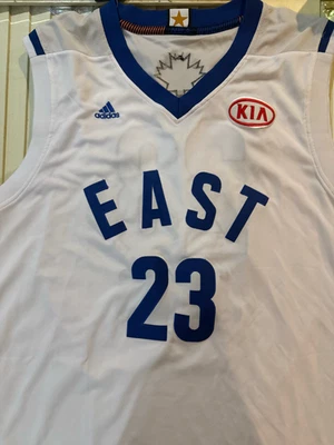 LeBron James #23 All-Star Stitched Basketball Jersey – Men’s Sizes - Image 1 of 4