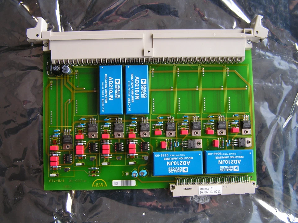 Man Roland ATV-6/4 01-9371 Circuit Board Index 16.86513-0011 NEW!!! - Image 1 of 1