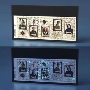 Great Britain GB - "MOVIES ~ HARRY POTTER" Glow-in-the-Dark MS 2018 ! - Picture 1 of 3