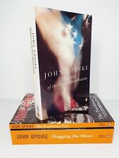 3x John Updike PB Books The Poorhouse Fair Hugging The Shore Ford Administration