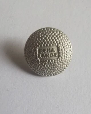 5 Bottoni  in metallo, Colore Argento  Diametro 15mm  Vintage con Gambo - Immagine 1 di 4