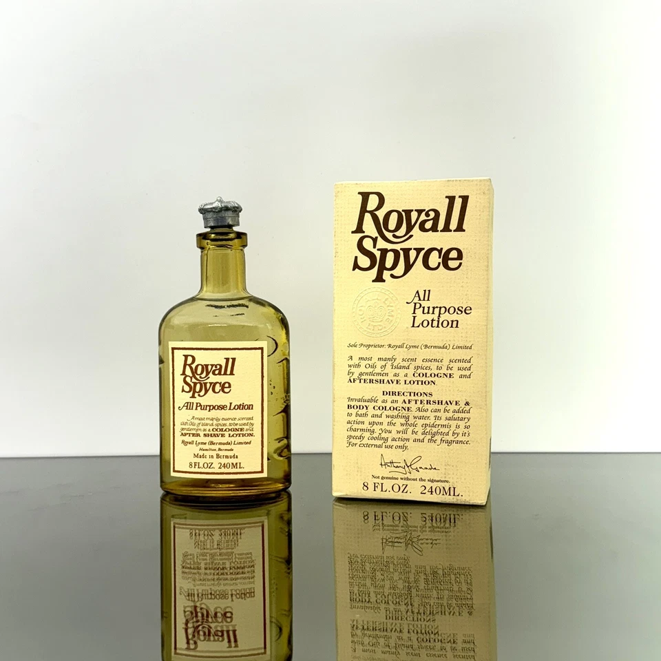 ROYALL SPYCE Loción Todo Uso para Hombres 8oz-240ml Splash Nuevo-Descontinuado (HD36 Foto 1 de 1