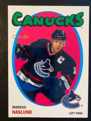 Markus Naslund 2001-02 O-Pee-Chee Hockey Heritage #15 Vancouver Canucks - Image 1 of 2