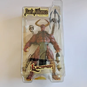 Dark Alliance Lucifer 10" Action Figure Series 1 Signed by Clayburn Moore - Picture 1 of 7