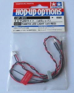 Tamiya Red LED Light (5mm LED x 2) NEW 53911 53909 58364 58373 58421 58429 - Picture 1 of 1