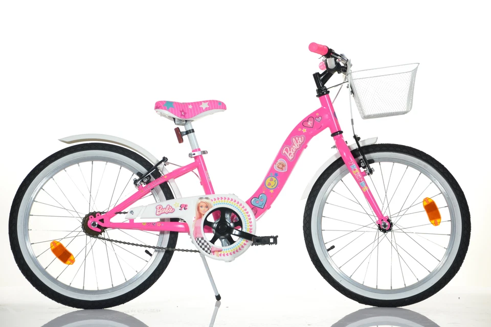 Dino Barbie Kids 20in Bike Bicycle Steel Pink Girls Cycling - Image 1 of 1