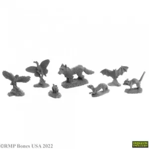 PAQUETE FAMILIAR #1 Reaper Miniatures Bones EE. UU. Dungeon Dungeon Dwellers REM07048 D&D - Imagen 1 de 4