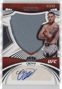 2023 Panini Chronicles UFC Crown Royale Silhouettes /91 Darren Till #SL-DTL Auto