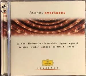 Famous Overtures Various Artists DG Panorama 2 CDs - Picture 1 of 2