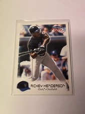 2000 Fleer Focus #20 Rickey Henderson **018689