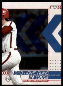 2020 MLB Sticker #118 Mike Schmidt - Philadelphia Phillies Right