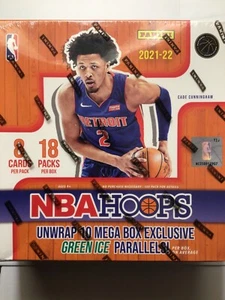 (1) Factory Sealed Panini NBA Hoops MEGA BOX Pack 1:2 GREEN ICE! Mehr kaufen & sparen - Bild 1 von 4