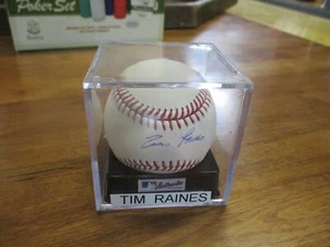 Tim Raines autographed baseball - JSA certified - Picture 1 of 5