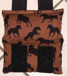 NEW! Microwaveable Reuseable Horse Themed Bit Warmer for Bridle - Picture 1 of 2