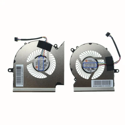 New Cooling fan MSI GP65 9SD MS-16U1 MS-16U2 PABD07012SH N425 PAAD06015SL N426 - Image 1 of 2