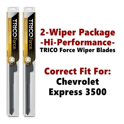 Hi-Performance 2-pk Wipers fits 1996+ Chevrolet Express 3500 - 25220x2 - Image 1 of 4
