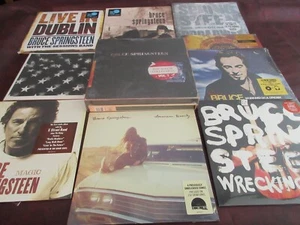 BRUCE SPRINGSTEEN VERIFIED 1ST ISSUES + VOL 1 73-94 BOX SET + 10" SINGLE + LIVE - Picture 1 of 1