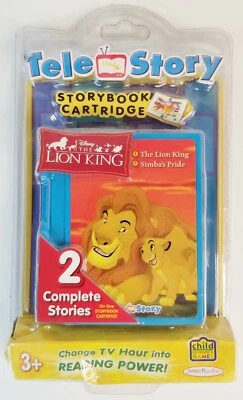Cartucho Tele Storybook O Rei Leão Novo lacrado 2 histórias Jakks Pacific - Imagem 1 de 4