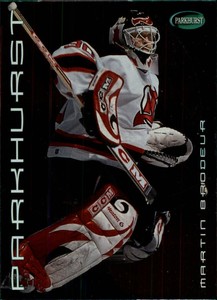 2001-02 Parkhurst Devils Hockey Card #98 Martin Brodeur