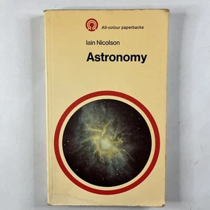 Astronomy by Iain Nicolson Small Paperback Night Sky Space Universe Book - Picture 1 of 14
