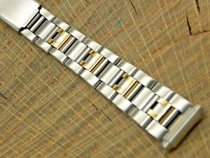 Gilden Vintage NOS Unused Micron Plate Stainless Deployment Watch Band 12mm-15mm - Picture 1 of 6
