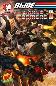 DDP Devils Due Publishing Gi Joe Vs The Transformers II Issue No 1 DF Cover 2004 - Picture 1 of 12