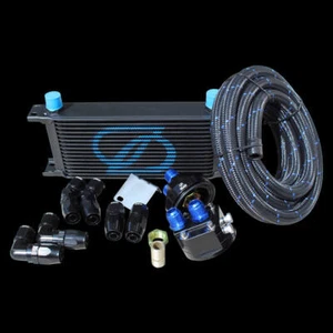 Kit de reubicación de enfriador de aceite de 16 filas para Toyota CELICA 3S-GT, 93/10->99/09 - Imagen 1 de 10